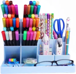 organizer-na-biurko-wytrzymaly-rozkladany-wielofunkcyjny-na-stol-niebieski