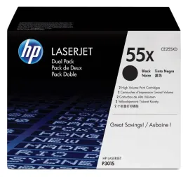 hp-55x-zestaw-2-oryginalnych-wkladow-z-czarnym-tonerem-laserjet-xl