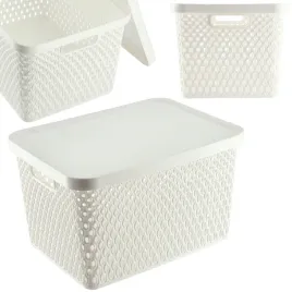 koszyk-z-pokrywa-pojemnik-organizer-do-przechowywania-pudelko-18l-bialy