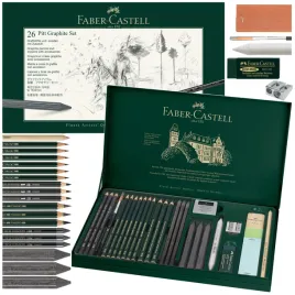 faber-castell-zestaw-olowkow-grafitow-do-szkicowania-duzy-pitt-kredki-gumka