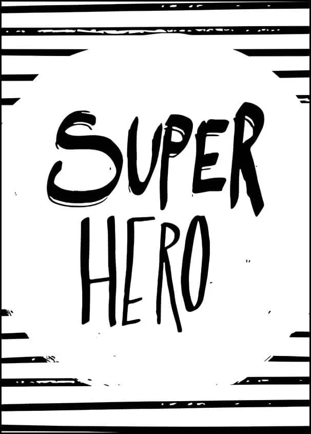 super-bohater-plakat-40x60-cm