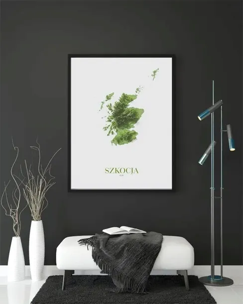 szkocja-mapa-plakat-30x40-cm-stan-nowy