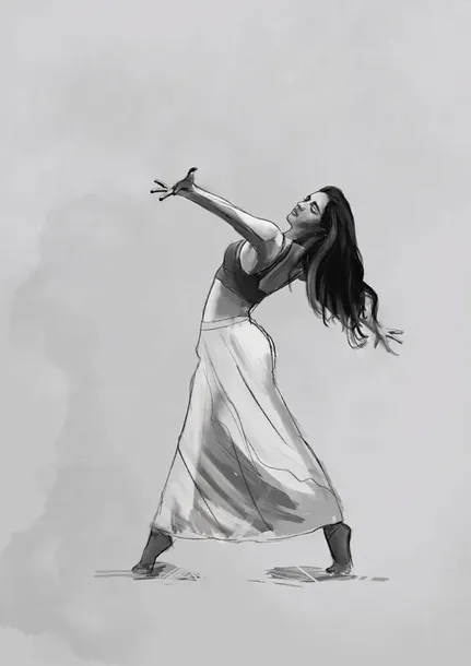 tancerka-plakat-70x100-cm