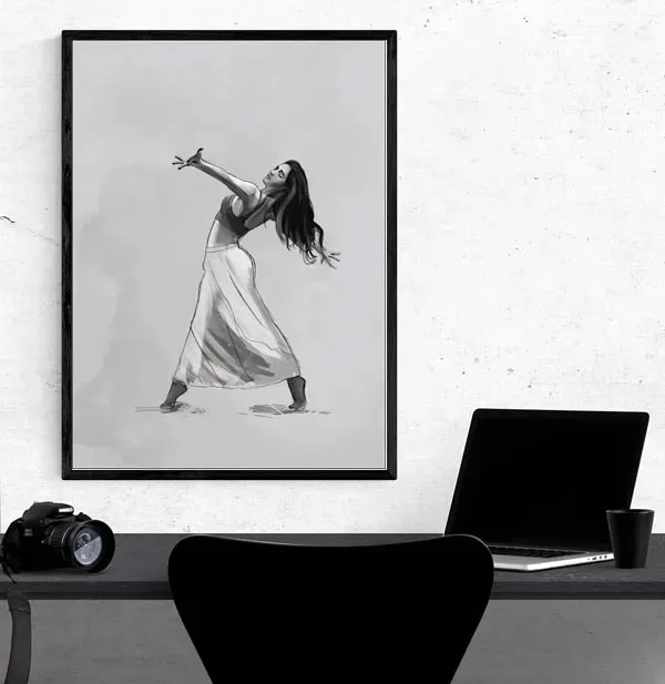 tancerka-plakat-70x100-cm
