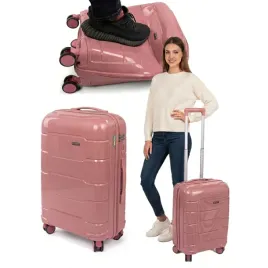 walizka-mala-niezniszczalna-kabinowa-4-podwojne-kolka-polipropylen