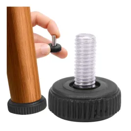 stopka-regulowana-do-mebli-m6-20x14mm-czarna-noga-meblowa-z-podkladka