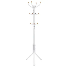 wieszak-stojacy-metal-songmics-bialy
