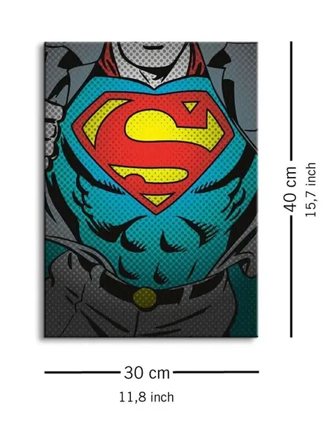 dc-comics-superman-torso-obraz-na-plotnie-30x40-cm-stan-nowy