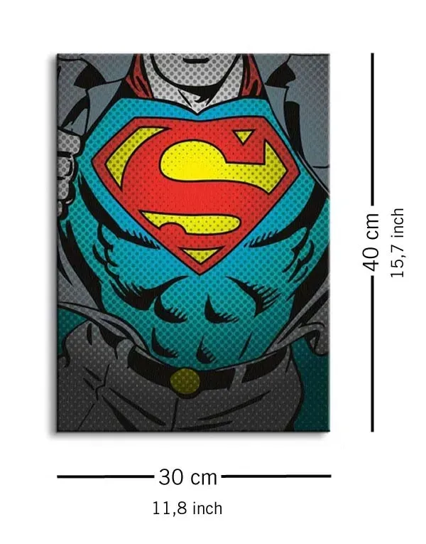 dc-comics-superman-torso-obraz-na-plotnie-30x40-cm-stan-nowy