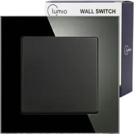 wlacznik-schodowy-czarny-szklana-ramka-kompletny-podtynkowy-230v-ip20