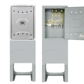 szafka-punkt-gazowy-600x800x250mm-szarapozioma-na-dwa-gazomierze-podstawa