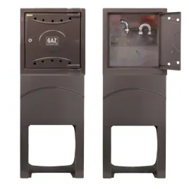 szafka-gazowa-z3-600x600x250mm-brazowa-z-podstawa-i-monozlaczem-gazomierza
