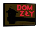 dom-zly-obraz-na-plotnie-40x30-cm