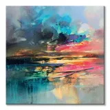 dissolving-shoreline-obraz-na-plotnie-60x60-cm-stan-nowy