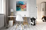 dissolving-shoreline-obraz-na-plotnie-85x85-cm-stan-nowy