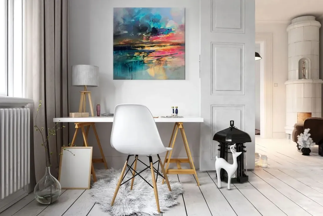 dissolving-shoreline-obraz-na-plotnie-85x85-cm-stan-nowy