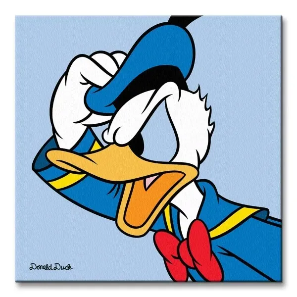 donald-duck-blue-obraz-na-plotnie-40x40-cm