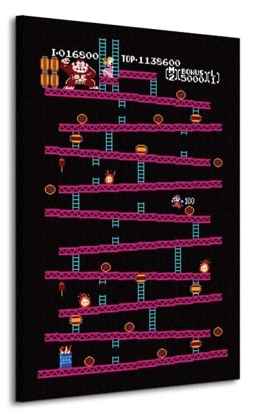donkey-kong-nes-obraz-na-plotnie-85x120-cm