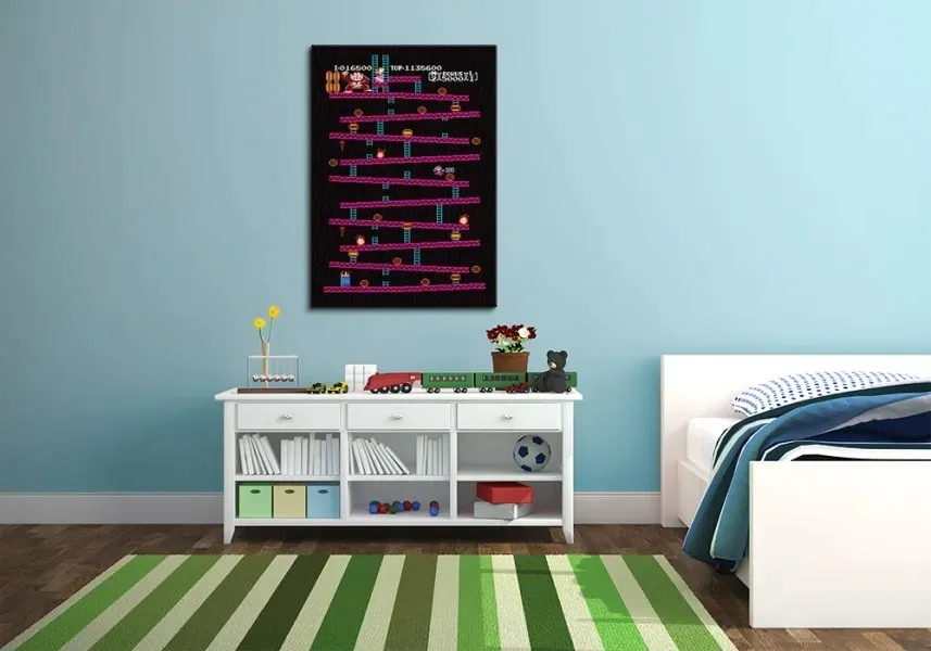 donkey-kong-nes-obraz-na-plotnie-85x120-cm-stan-nowy