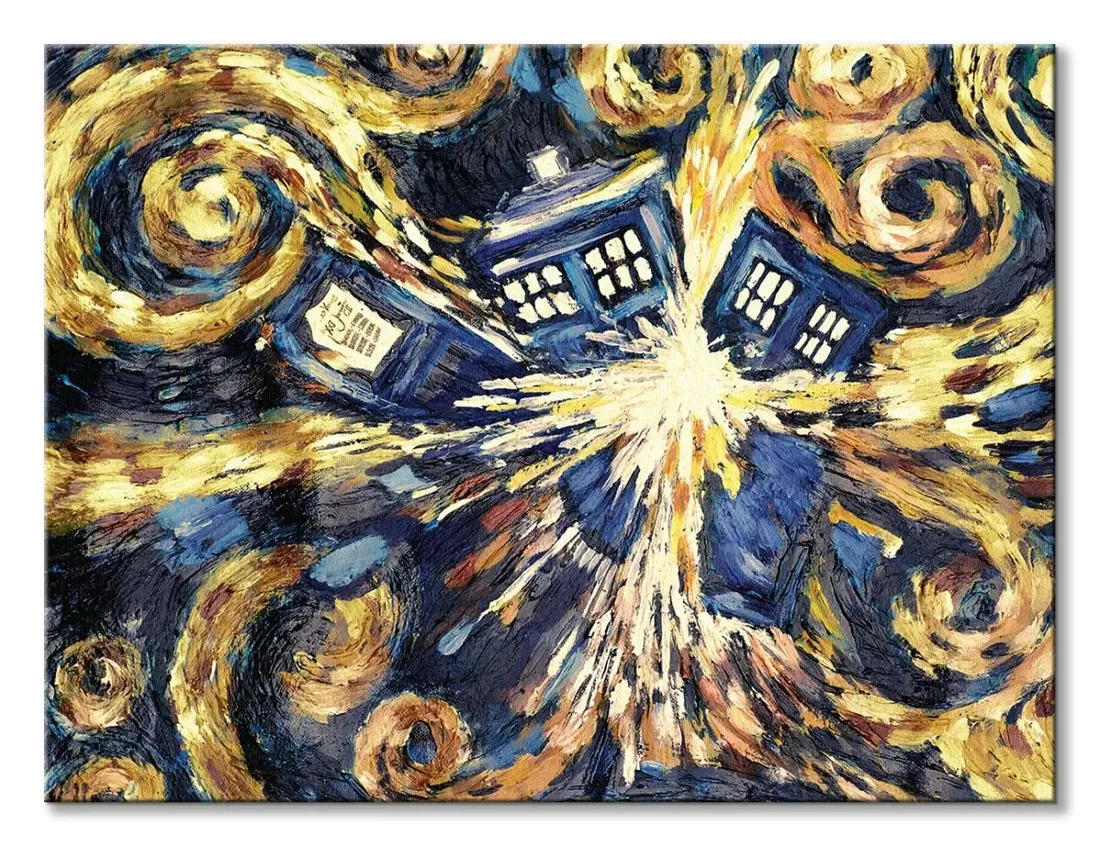 doctor-who-exploding-tardis-obraz-na-plotnie-80x60-cm