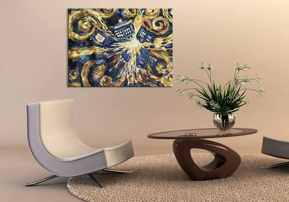 doctor-who-exploding-tardis-obraz-na-plotnie-80x60-cm-stan-nowy