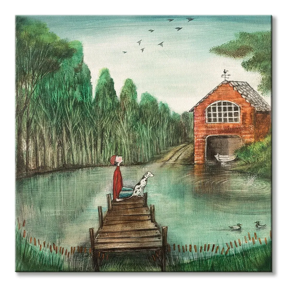 domek-nad-jeziorem-obraz-na-plotnie-30x30-cm