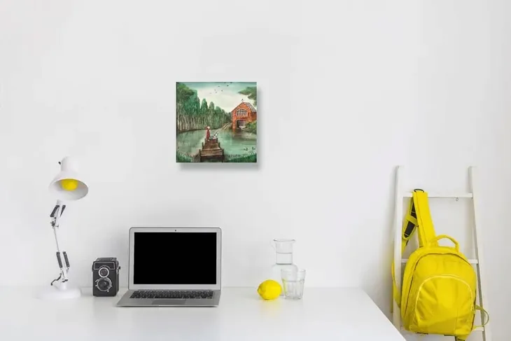 domek-nad-jeziorem-obraz-na-plotnie-30x30-cm-stan-nowy