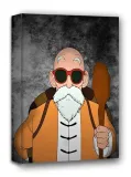 dragon-ball-master-roshi-obraz-na-plotnie-60x80-cm