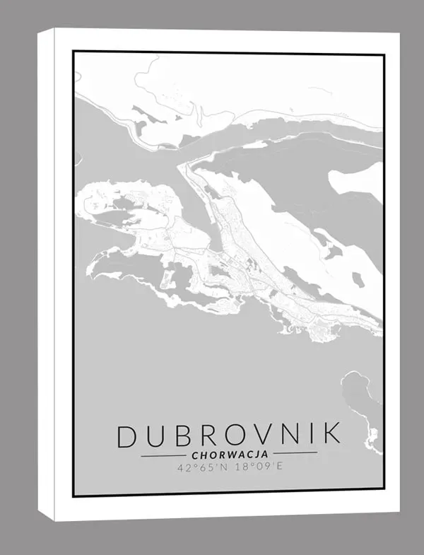 dubrownik-mapa-czarno-biala-obraz-na-plotnie-70x100-cm