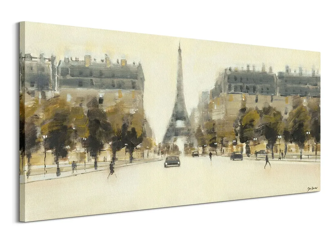 eiffel-tower-boulevard-obraz-na-plotnie-100x50-cm-stan-nowy