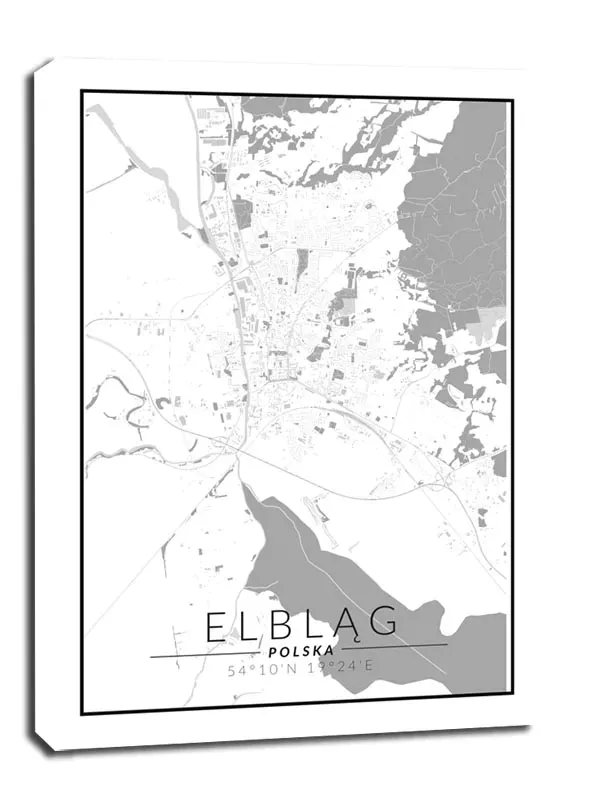 elblag-mapa-czarno-biala-obraz-na-plotnie-70x100-cm