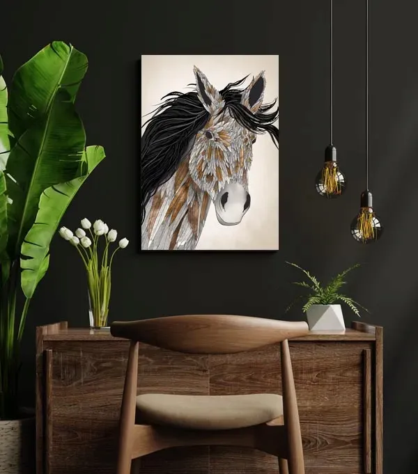 feathered-horse-obraz-na-plotnie-40x50-cm