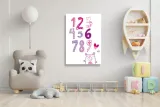 fioletowe-cyfry-obraz-na-plotnie-90x120-cm-stan-nowy