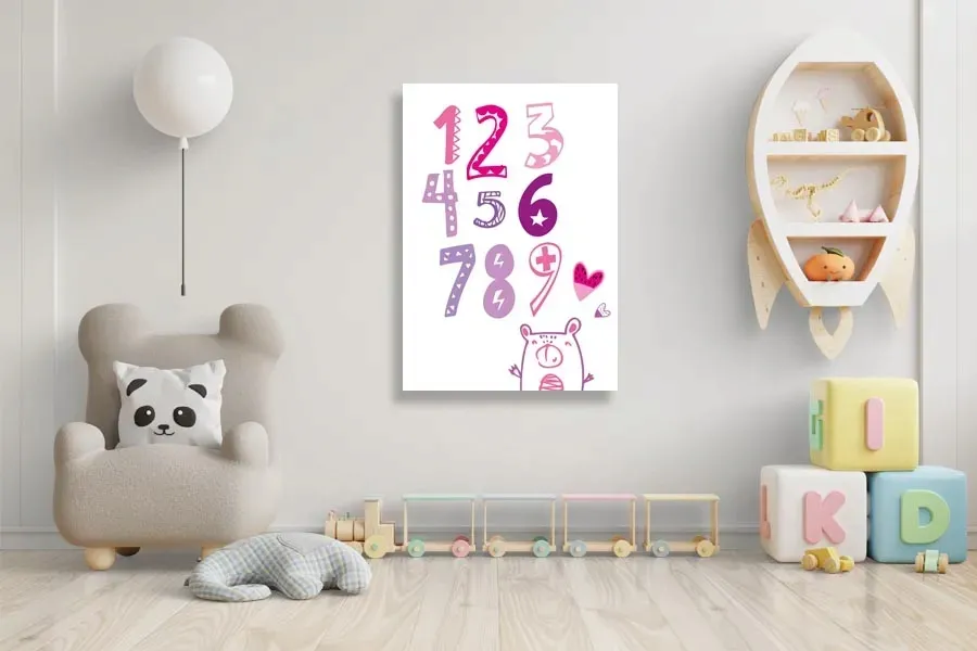 fioletowe-cyfry-obraz-na-plotnie-90x120-cm