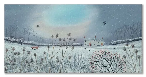 first-snow-obraz-na-plotnie-100x50-cm