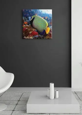 emperor-angelfish-obraz-na-plotnie-40x40-cm-stan-nowy