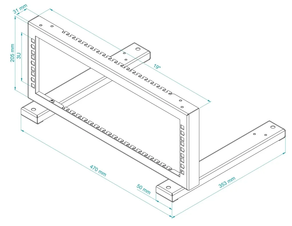 stojak-rack-str19-3u-b-stalflex