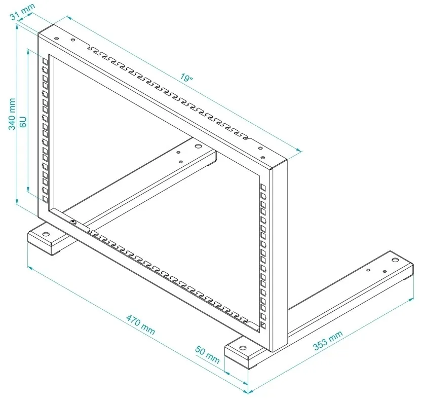 stojak-rack-str19-6u-b-stalflex