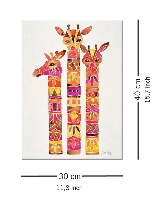 giraffes-obraz-na-plotnie-30x40-cm