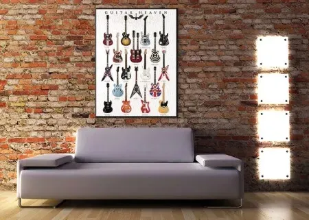 gitara-guitar-heaven-obraz-na-plotnie-90x120-cm-stan-nowy
