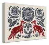 folk-foxes-obraz-na-plotnie-40x30-cm