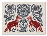 folk-foxes-obraz-na-plotnie-40x30-cm-stan-nowy
