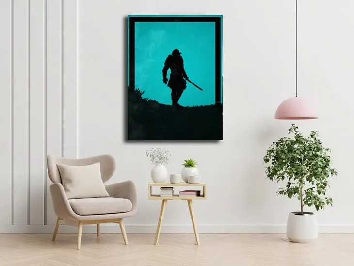 for-honor-orochi-obraz-na-plotnie-30x40-cm-stan-nowy