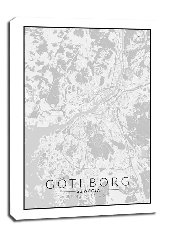 goteborg-mapa-czarno-biala-obraz-na-plotnie-70x100-cm