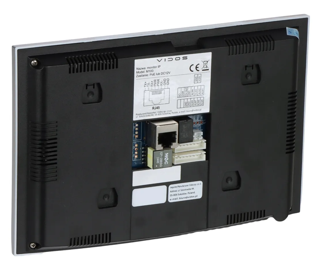 panel-wewnetrzny-m100-vidos-ipx