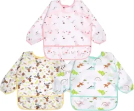 sliniaczki-z-rekawami-wodoodporne-dla-dzieci-6-24-miesiecy-kolorowe