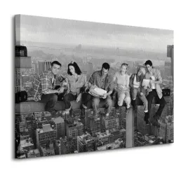 friends-przyjaciele-lunch-on-a-skyscraper-robotnicy-na-belce-obraz-na-p