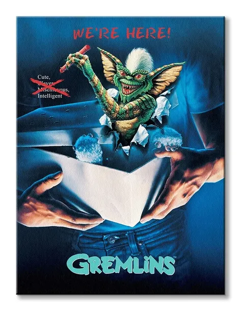 gremlins-one-sheet-stripe-obraz-na-plotnie-60x80-cm-stan-nowy