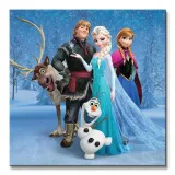 frozen-group-obraz-na-plotnie-30x30-cm-stan-nowy