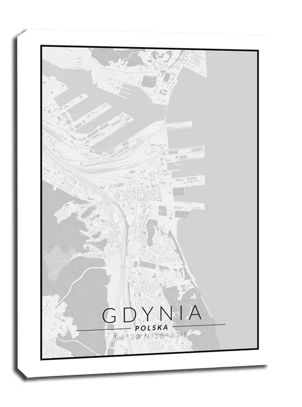 gdynia-mapa-czarno-biala-obraz-na-plotnie-70x100-cm